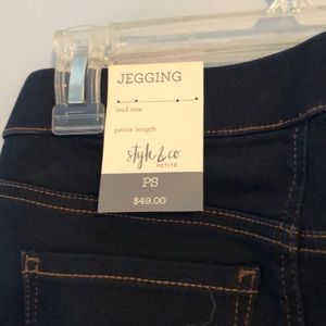 PETITE STYLE & CO Jegging